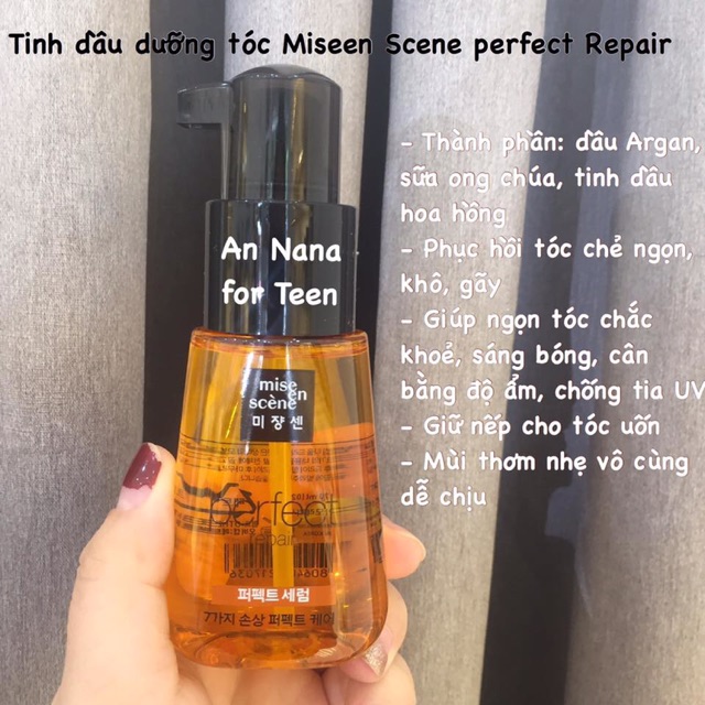 TINH CHẤT DƯỠNG TÓC MISEEN SCENE PERFECT REPAIR HAIR SERUM | BigBuy360 - bigbuy360.vn