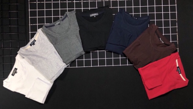 ALBUM 374 - ÁO THUN VNXK COTTON TAY DÀI TRƠN NAM | BigBuy360 - bigbuy360.vn