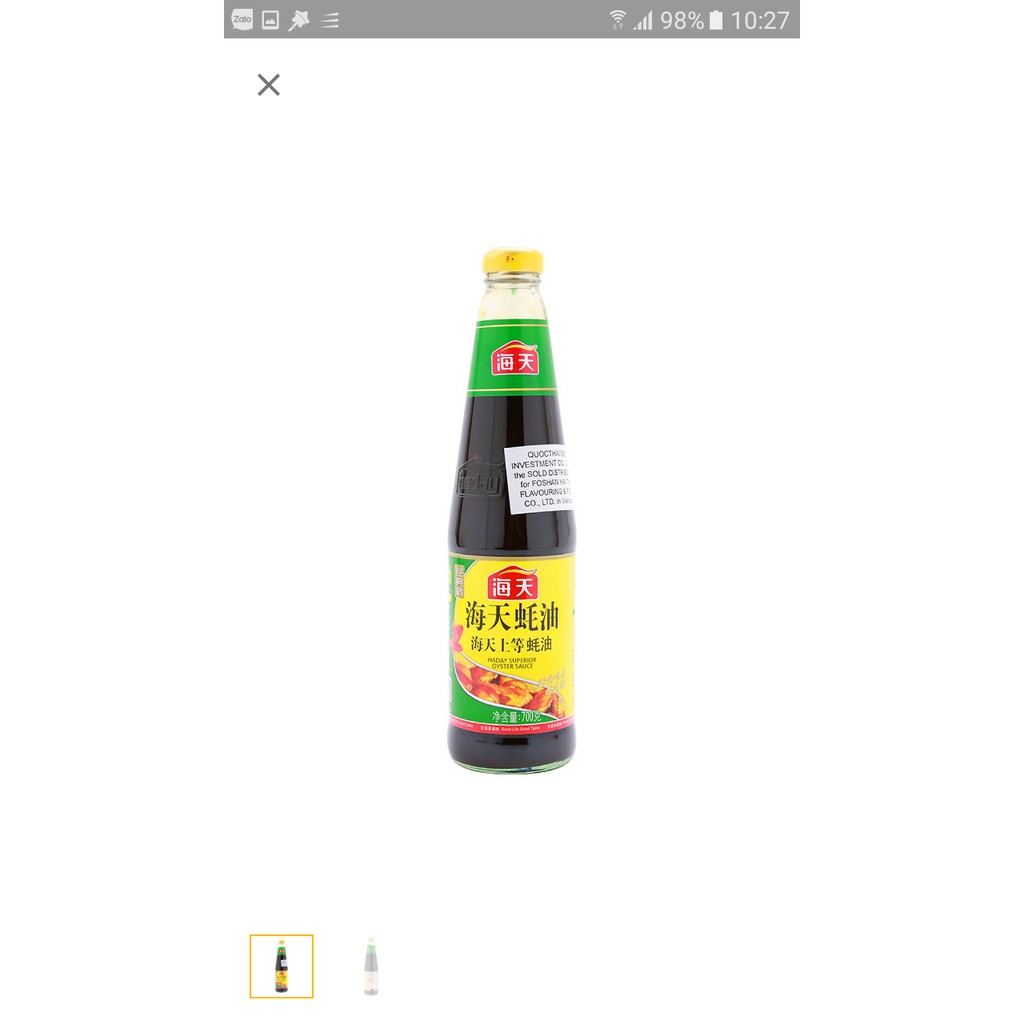 Dầu hào thượng hạng 700gr