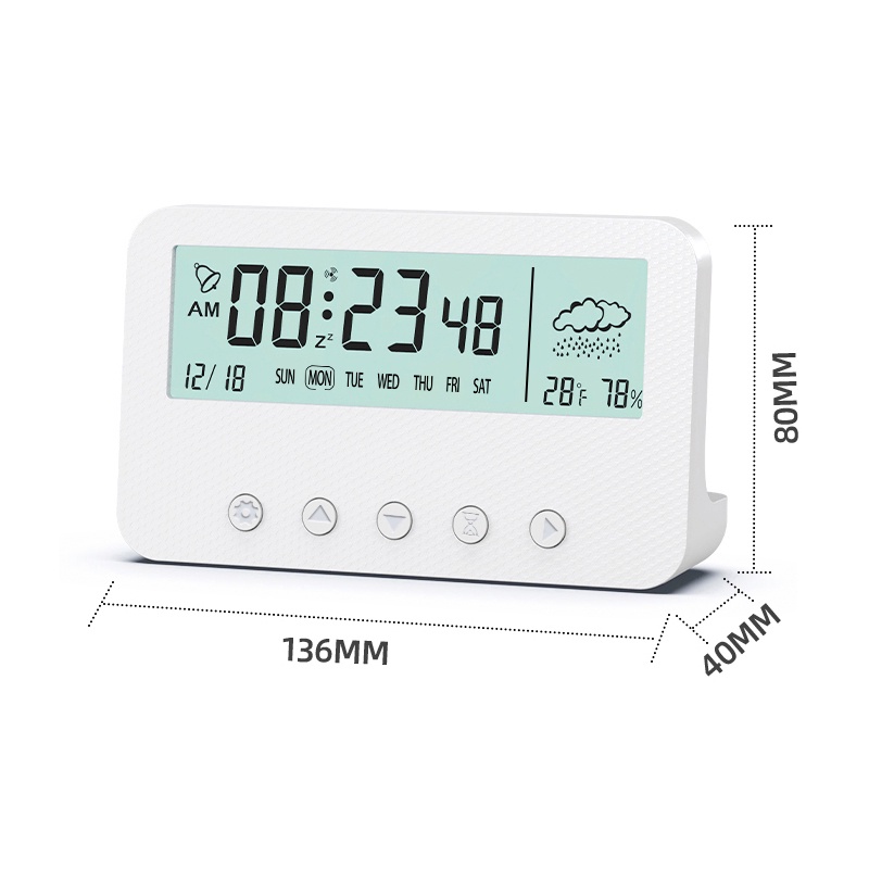 Đồng Hồ Báo Thức Điện Tử Thông Minh Có Đèn LED Kỹ Thuật Số