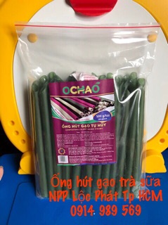 ( SIZE Trà Sữa ) Ống hút bột gạo ochao