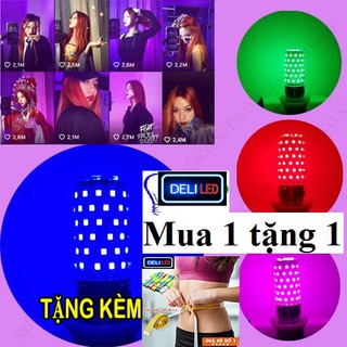ĐÈN LED TIKTOK LIVESTREAM ĐỔI MÀU 3 TRONG 1 - Mắt Led Siêu Sáng 18W Bảo Hành 03 Tháng Đổi mới NOWSHIP 24/7 fulltime