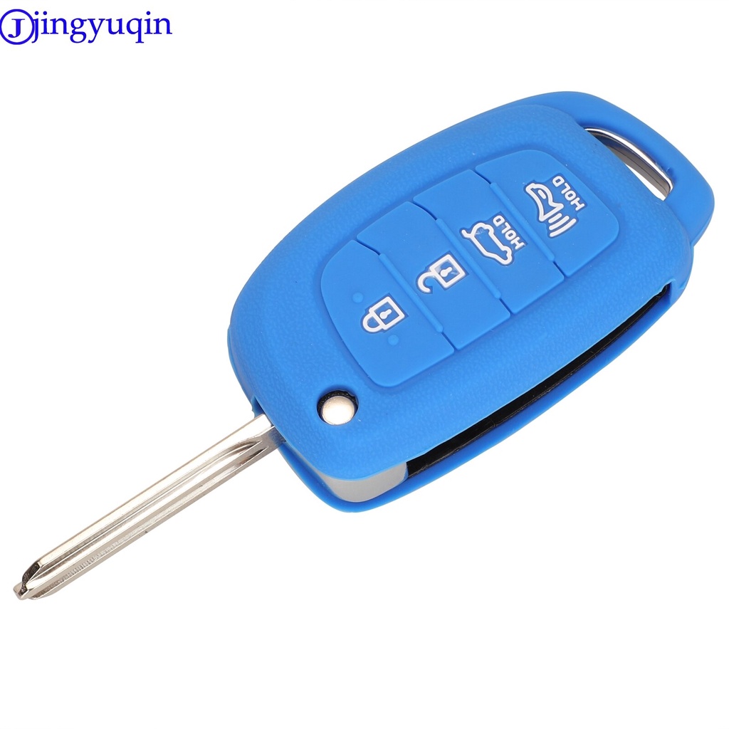 Bọc khóa ô tô SILION- SMARTKEY 4  nút dòng Hyundai Elantra Sonata Tucson I40 Ix35 I45