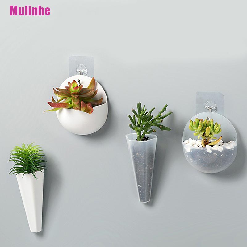 Chậu Hoa Treo Tường Bằng Acrylic Sáng Tạo