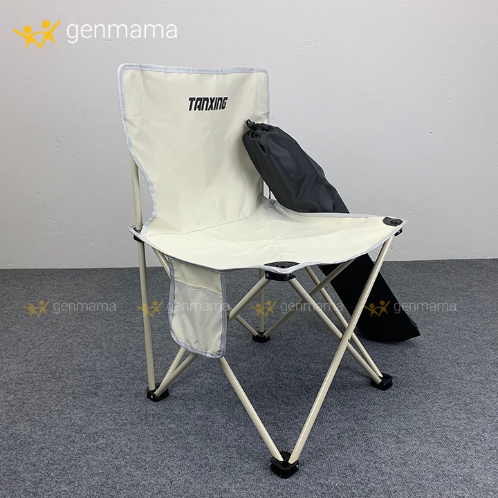 Ghế ngồi câu cá, cắm trại, dã ngoại, du lịch gấp gọn có tựa lưng, ghế xếp thư giãn