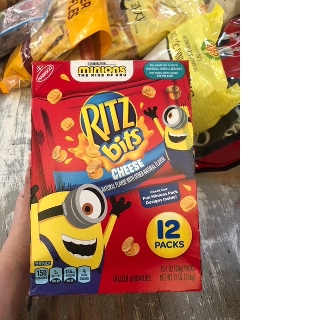 Bánh Ritz Bits Cheese Minions 336gr - Mỹ
