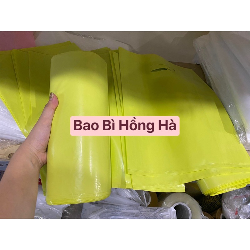 Túi niêm phong đóng hàng có dán chất liệu pe dẻo bóng