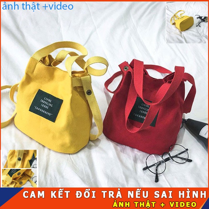 Túi tote living cá tính giá rẻ,khoang chứa rộng dãi dược làm từ chất vải cao cấp tiện dụng khi đi học cũng như đi chơi