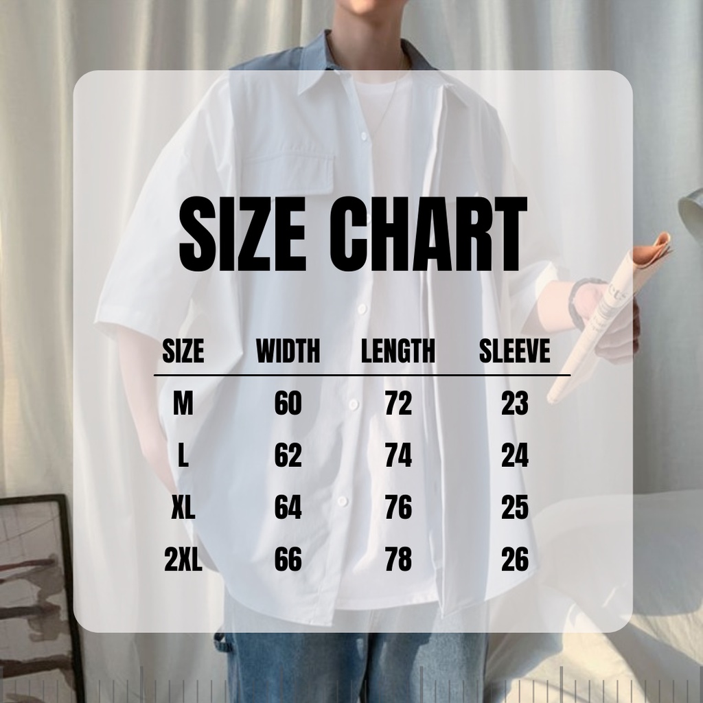 Áo Sơ Mi Tay Lỡ Phối Vai Chất Vải Cực Mát Mịn Dành Cho Nam