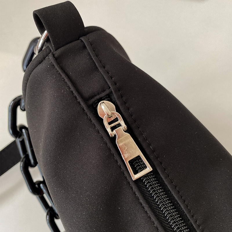 Túi Đeo Vai / Kẹp Nách Cỡ Nhỏ Chất Liệu Nilon + Acrylic Phối Dây Đeo Sợi X