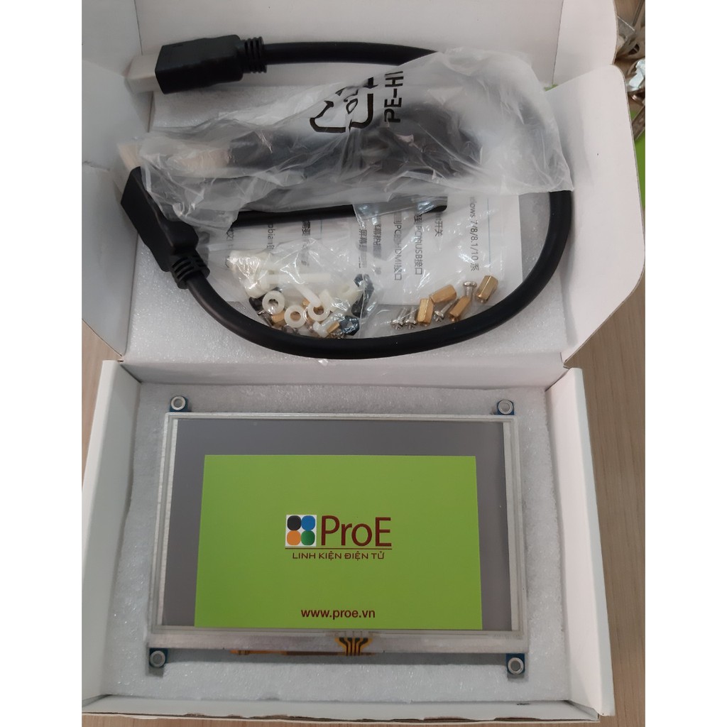 [Mã SKAMA07 giảm 8% đơn 250k]Màn hình HDMI 5 Inch, cảm ứng điện trở WaveShare (B) | BigBuy360 - bigbuy360.vn