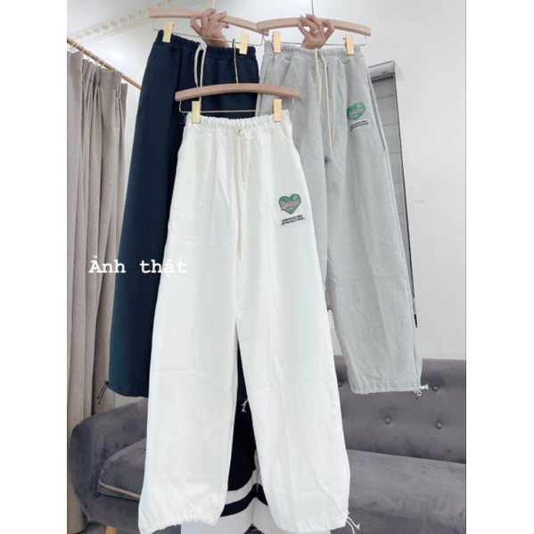 Quần Suông Nam Nữ, Quần Jogger Kèm Dây Rút Nơ Chất Kaki Trẻ Trung Cá Tính