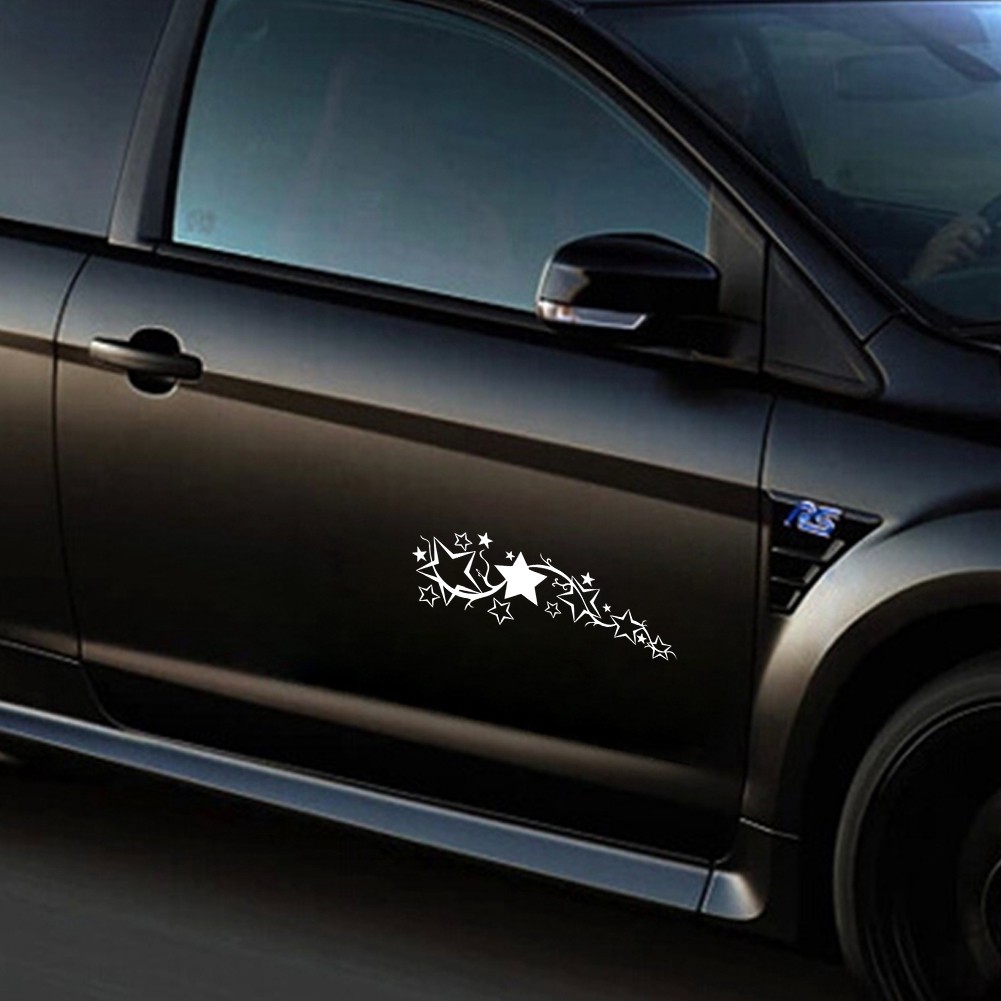 Decal dán trang trí hình ngôi sao cho xe hơi / xe máy