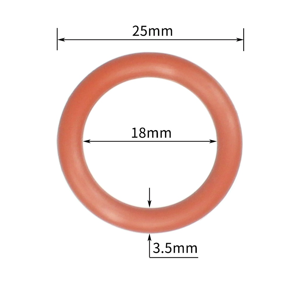 Xt Set 10 Vòng Đệm Cao Su silicone Cách Nhiệt Chống Thấm Nước Dùng Cho Chụp Ảnh Dưới Nước