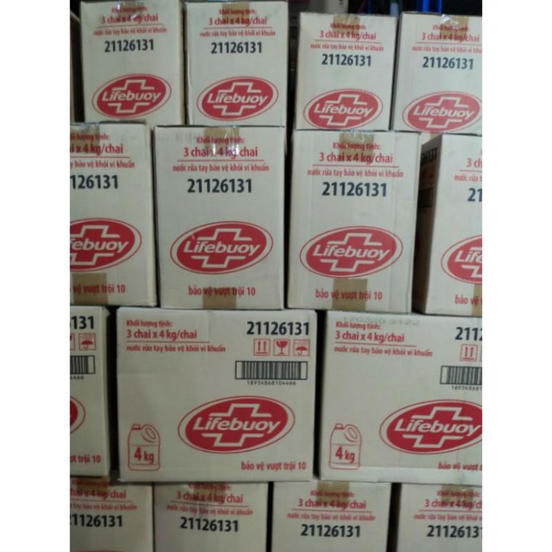 Nước rửa tay LIFEBUOY 4Kg