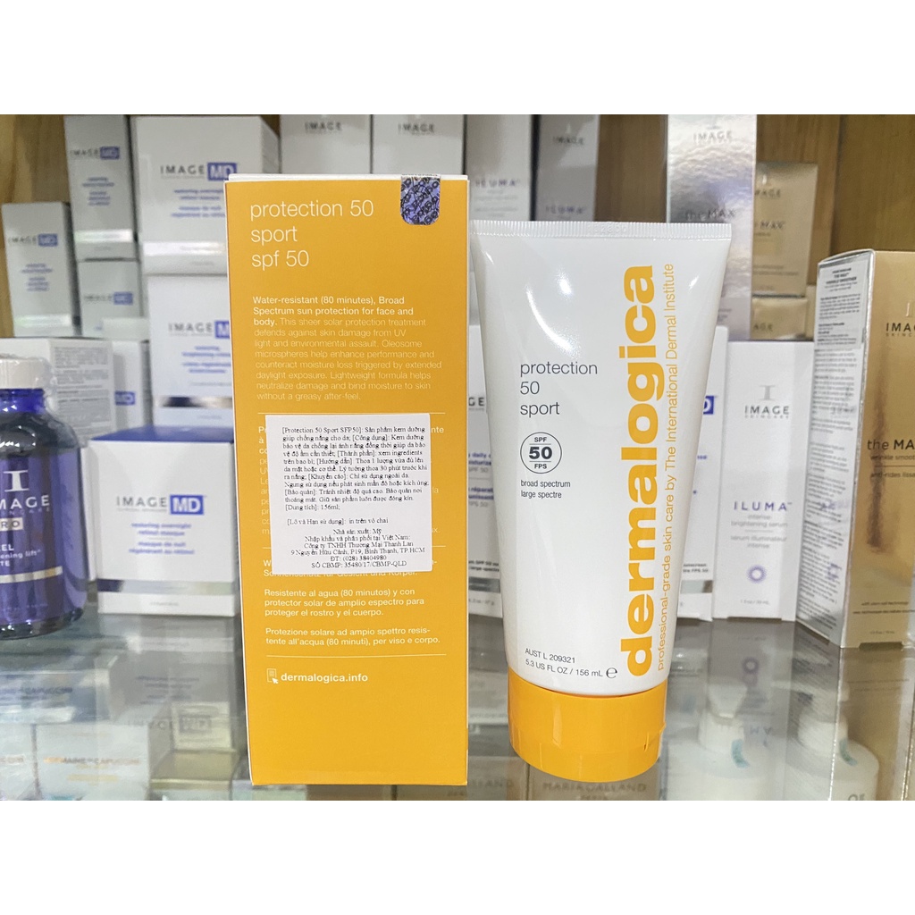 Kem Chống Nắng Phổ Rộng Dành Cho Mọi Loại Da Dermalogica Protection SPF50 - 156g