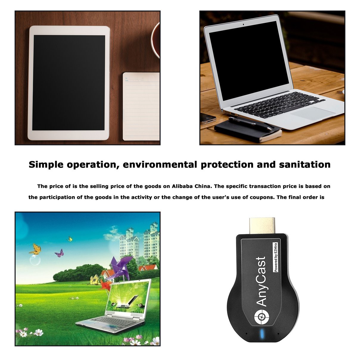 Đầu Thu Tín Hiệu Wifi 1080p Cho Hdtv M2 Plus Airplay 1080p Hdmi Tv Stick | BigBuy360 - bigbuy360.vn