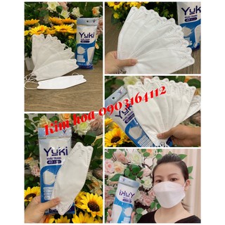 Khẩu trang 4D Yuki túi 6C