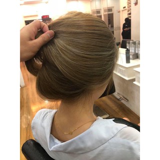 Thuốc Nhuộm Tóc Màu Nâu Tây Lạnh / Thuốc Nhuộm Nâu Tây(Tặng Kèm oxy trợ nhuộm và bao tay xốp)