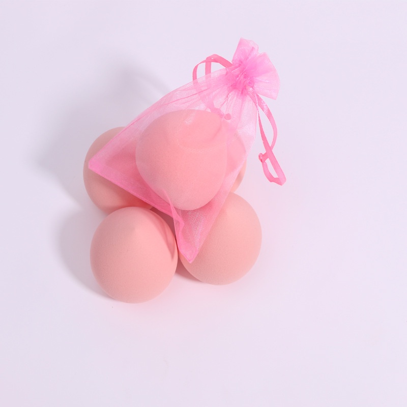 [Hàng mới về] Mút Trang Điểm Mềm Mại Hình Quả Đào Lấp Lánh Ánh Sao Độc Đáo