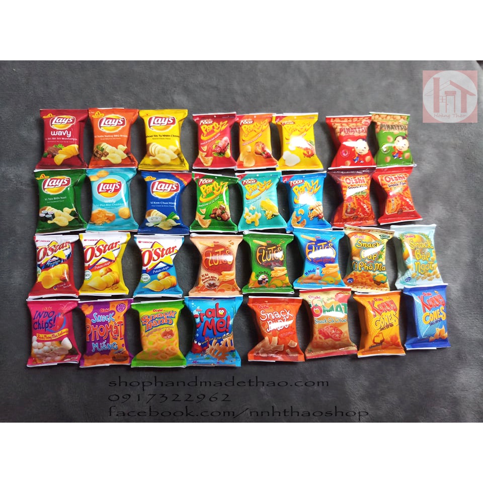 Đồ tý hon trang trí mô hình_Snack