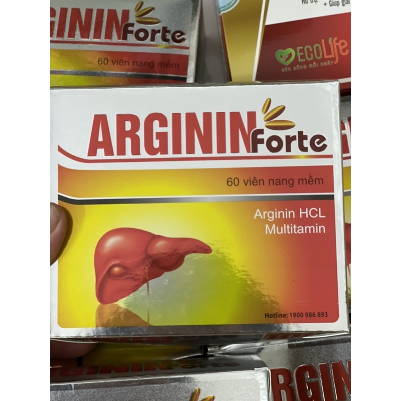 Bổ gan giải độc Arginin fort