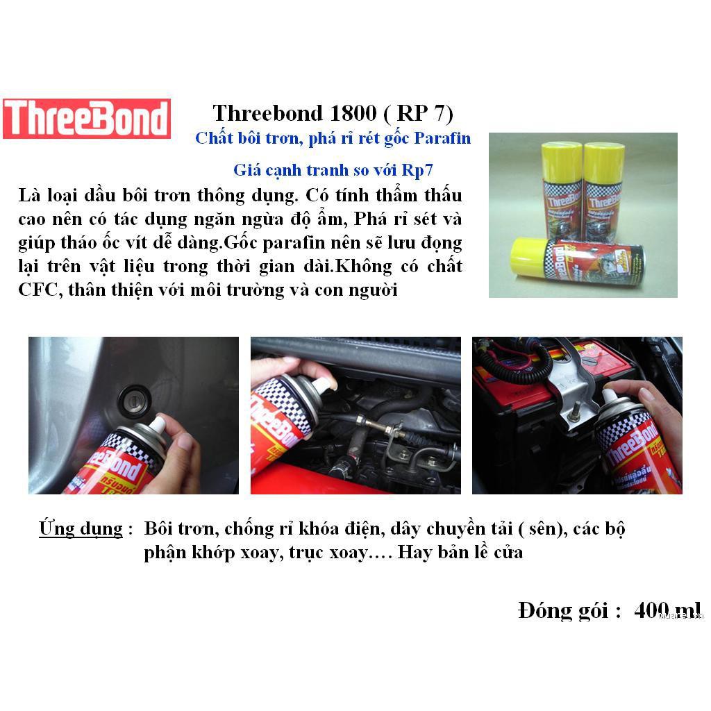 THREE BOND 1800 400ML - CHẤT BÔI TRƠN, NHẢ SÉT