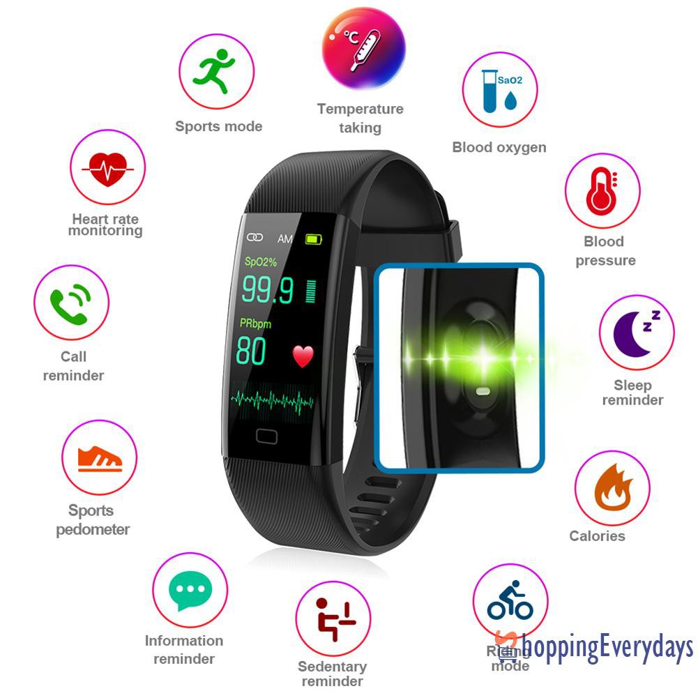 Đồng Hồ Thông Minh Đa Năng F07T Theo Dõi Sức Khỏe Kèm Phụ Kiện