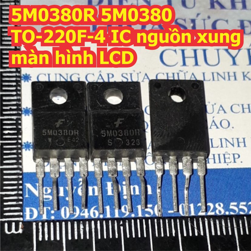 2 con 5M0380R 5M0380 TO-220F-4 IC nguồn xung màn hình LCD kde7924