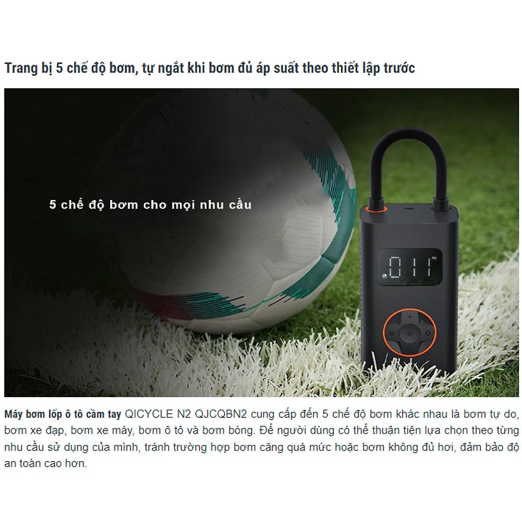 Bơm cầm tay đă năng thông minh Xiaomi QICYCLE N2