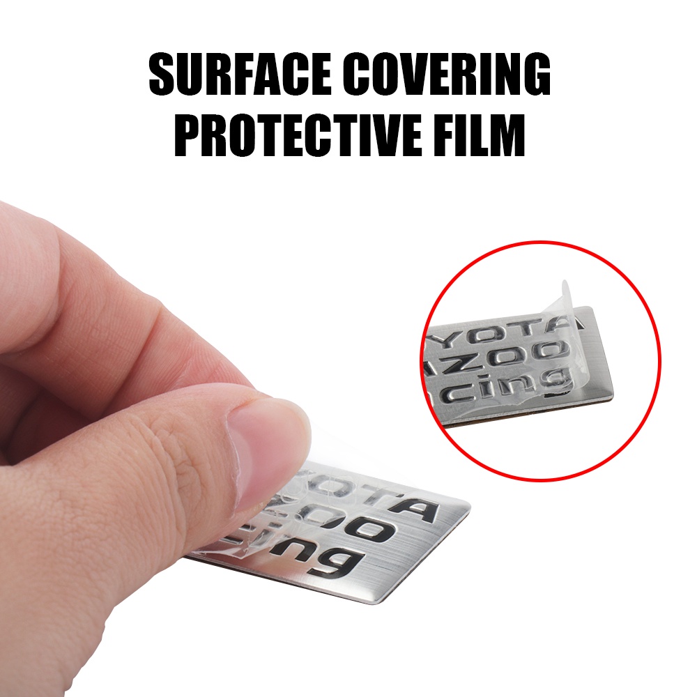 Logo 3D Bằng Kim Loại Cho Xe Toyota SUPRA Sport GR Sport C-HR RAV4 Avensis Prado Prius Auto Camry