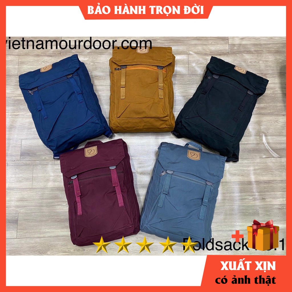 Balo Fjallraven Kanken Foldsack No. 1 [HÀNG CHÍNH HÃNG] Thiết kế đơn giãn , được nhiều bạn trẻ yêu thích