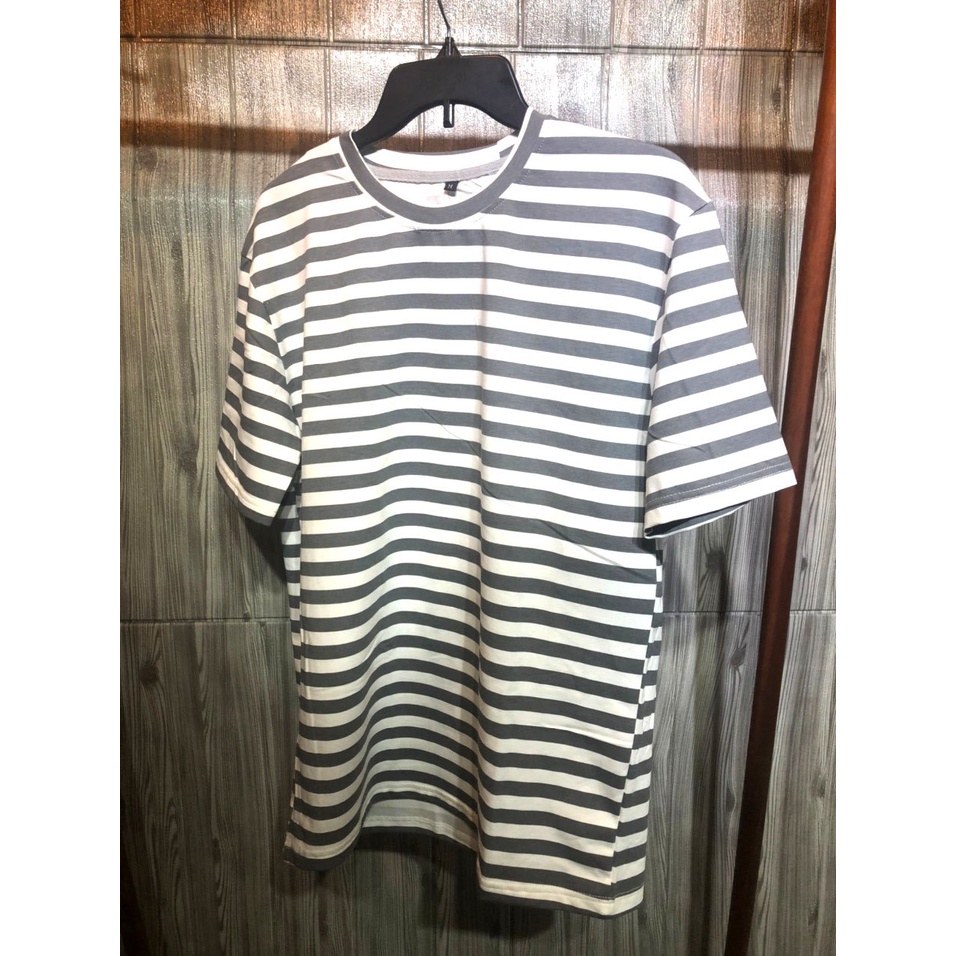 Áo thun Stee Sọc ngang RED Basic CVC - Giá sỉ Unisex