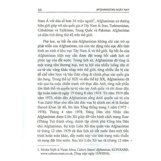Sách - Afghanistan Ngày Nay