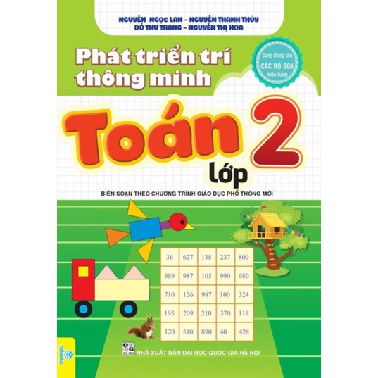 Sách - Phát Triển Trí Thông Minh Toán Lớp 2 ( Biên soạn theo chương trình GDPT mới)