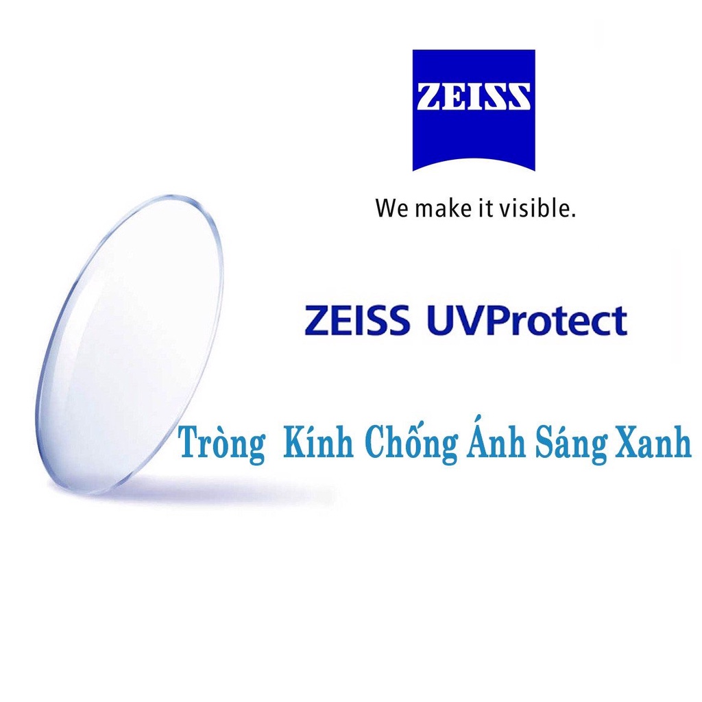 Tròng kính chống ánh sáng xanh LB Eyewear Carl Zeiss tại Đức - cận, viễn, loạn - LB Eyewear