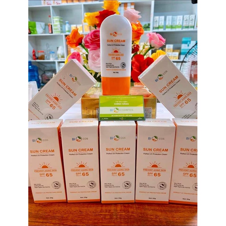Kem Chống Nắng BIOCOS Sun Cream SPF65+++