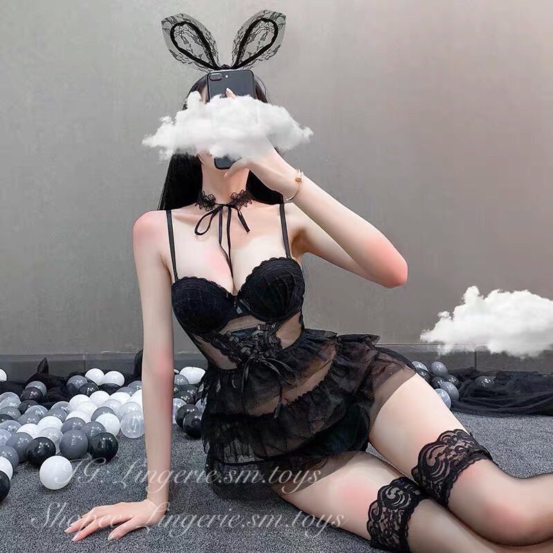 YT1376 Cosplay Nàng Thơ | Váy Ngủ Cúp Ngực Sò Điệp Mộng Mơ | BigBuy360 - bigbuy360.vn