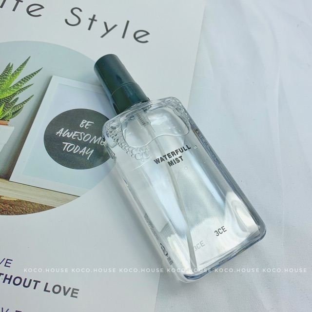 3CE MIST - xịt khoáng dưỡng ẩm , xịt giữ trang điểm | BigBuy360 - bigbuy360.vn