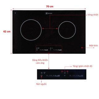 Bếp điện từ Electrolux EHC7240BA