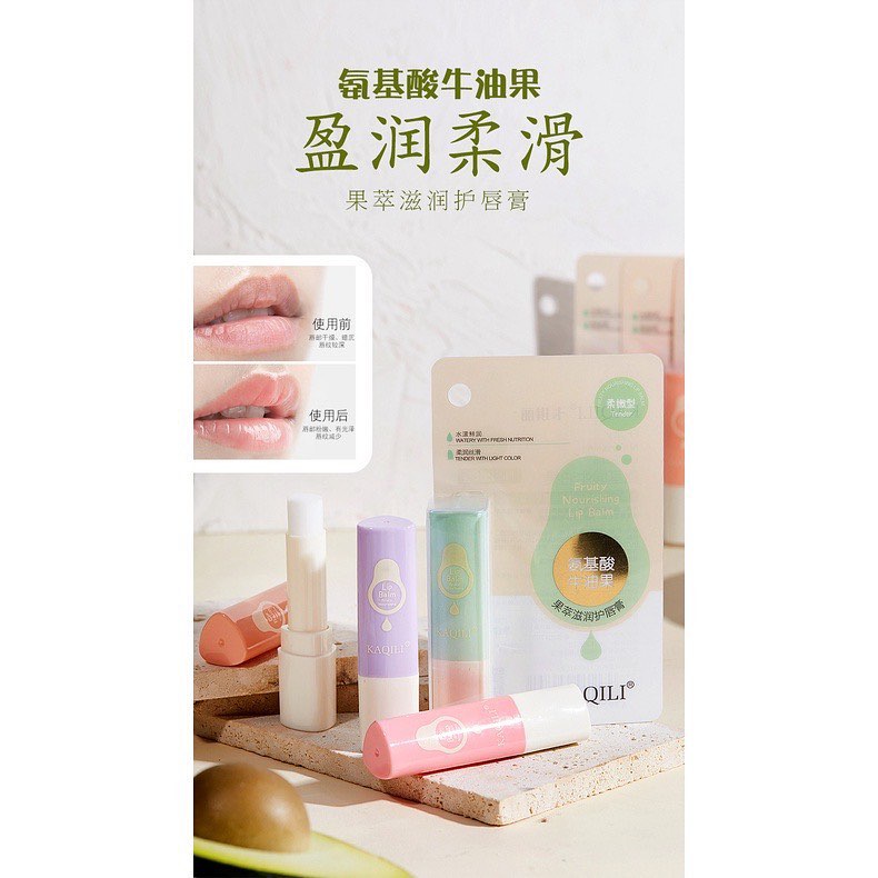 SON DƯỠNG MÔI KHÔNG MÀU KAQILI [NỘI ĐIẠ TRUNG]