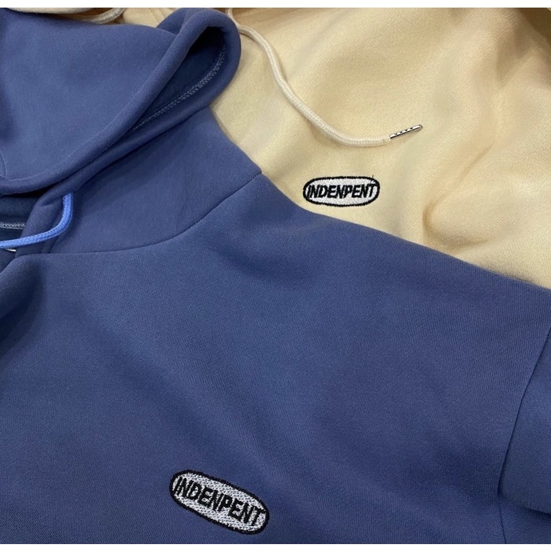 Bộ nỉ Hoodie thêu chữ INDENPENT [FREESHIP] Set nỉ bông quần jogger áo hoodie dài tay form rộng | BigBuy360 - bigbuy360.vn