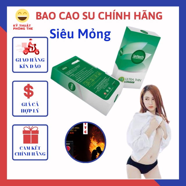 Bao Cao Su Up To Top 4IN1 TÂM THIỆN CHÍ. Bao Chính Hãng Siêu Mỏng Thơm Mát