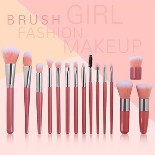 Bộ 15 cọ trang điểm chuyên nghiệp loại khác nhau