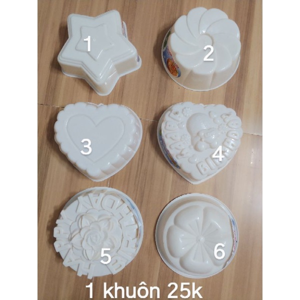 Khuôn rau câu happy birthday 20cm