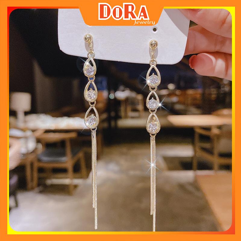 Bông tai kiểu đáng yêu kiểu dáng RE310 xu hướng mới phong cách sang trọng thích hợp đi tiệc BSTKD -