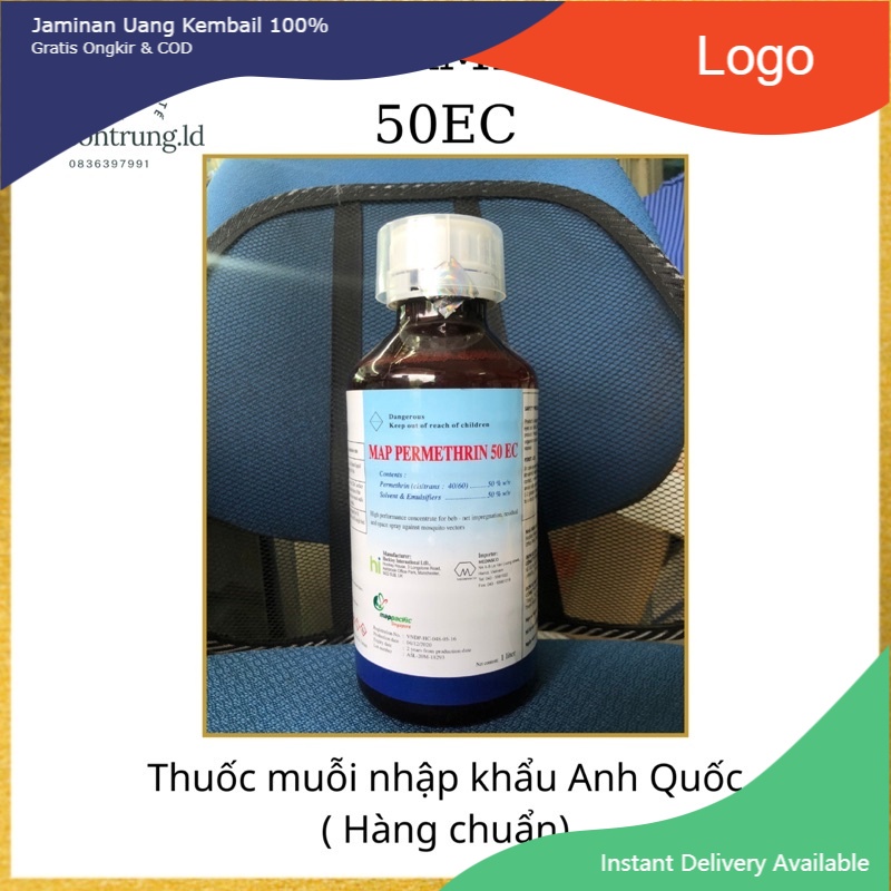 { Thuốc muôi nhập khẩu Anh Quốc MAP PERMETHRIN 50EC - chai 1000ml }