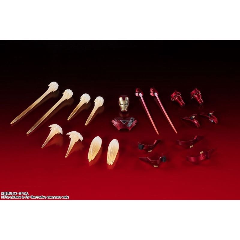 Mô hình Sh Figuarts chính hãng Bandai - IronMan Mark 6 Battle Damage
