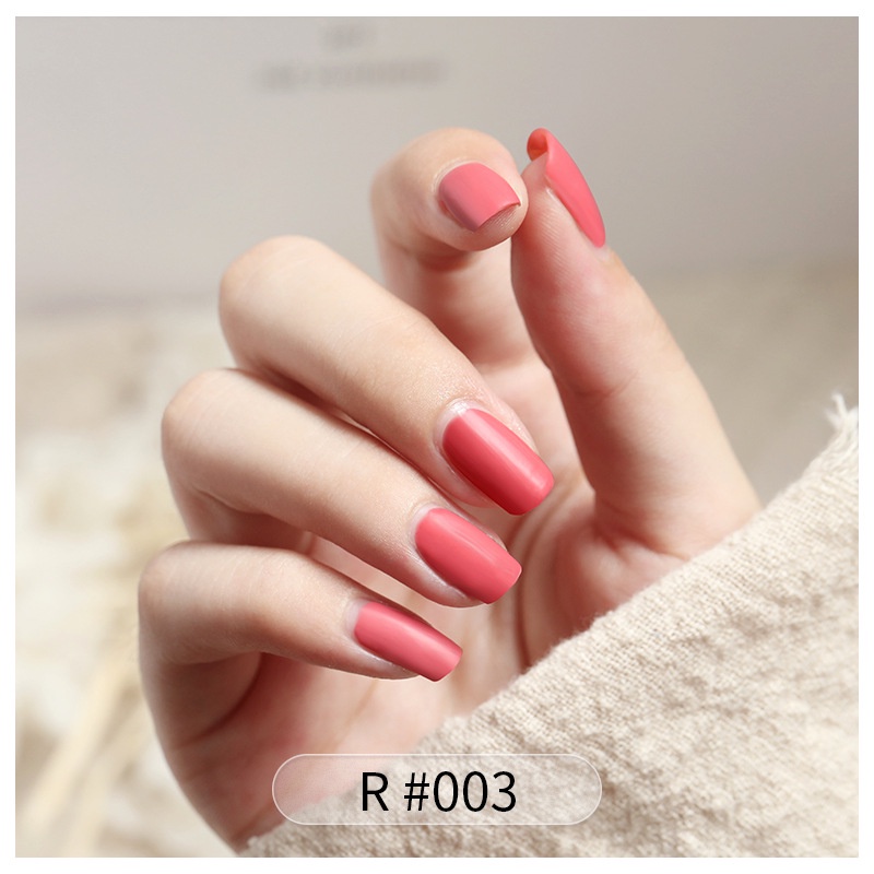 Risyal Sơn Móng Tay Màu Lì Không Thấm Nước Được Thiết Kế Đặc Biệt Để Lột Vết Rách Nhanh Khô