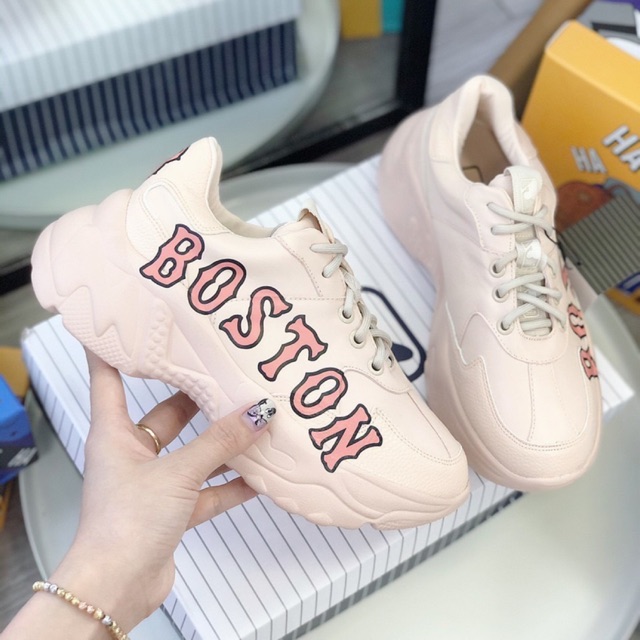 Thể thao ML.B Boston màu hồng pastel cao cấp siêu nhẹ Full Box